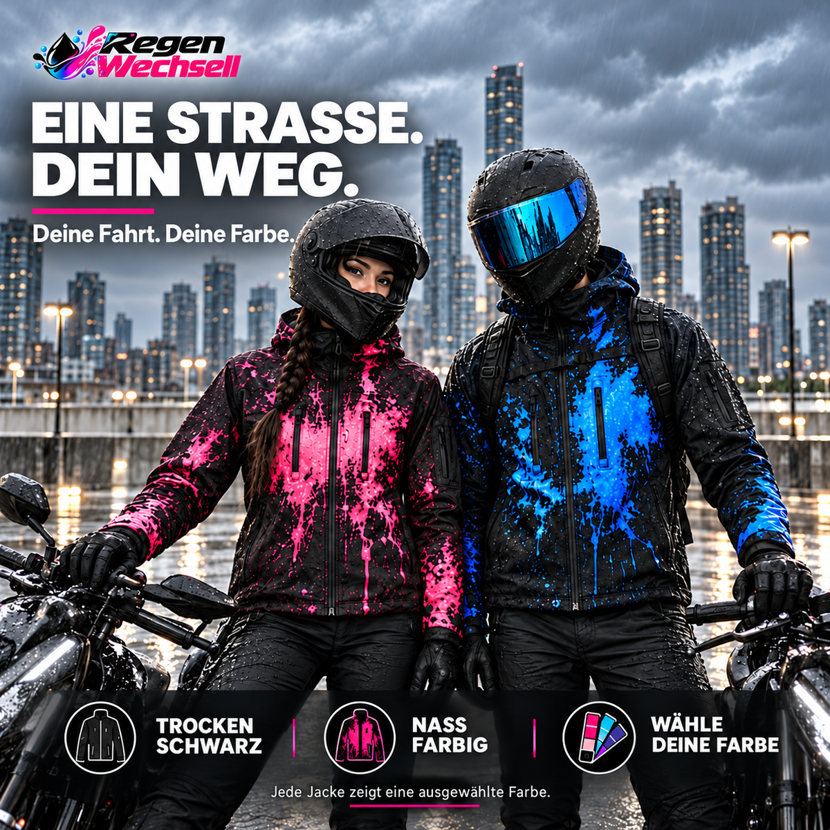 RegenWechsel™ Farbwechsel-Jacke